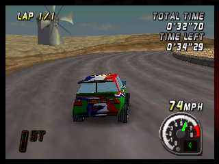 Top Gear Rally (USA) In game screenshot